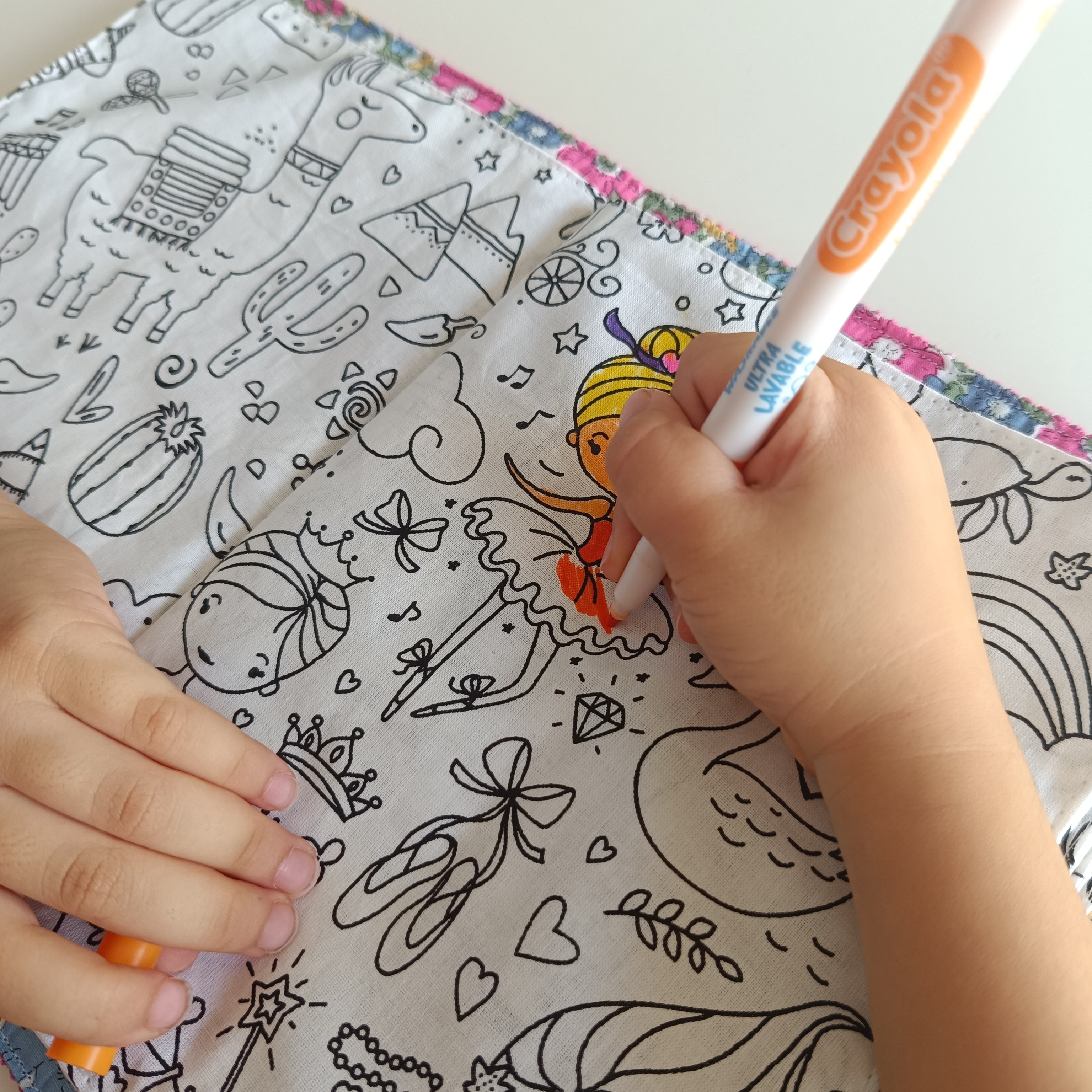 Cahier de coloriage lavable - Thème Animaux