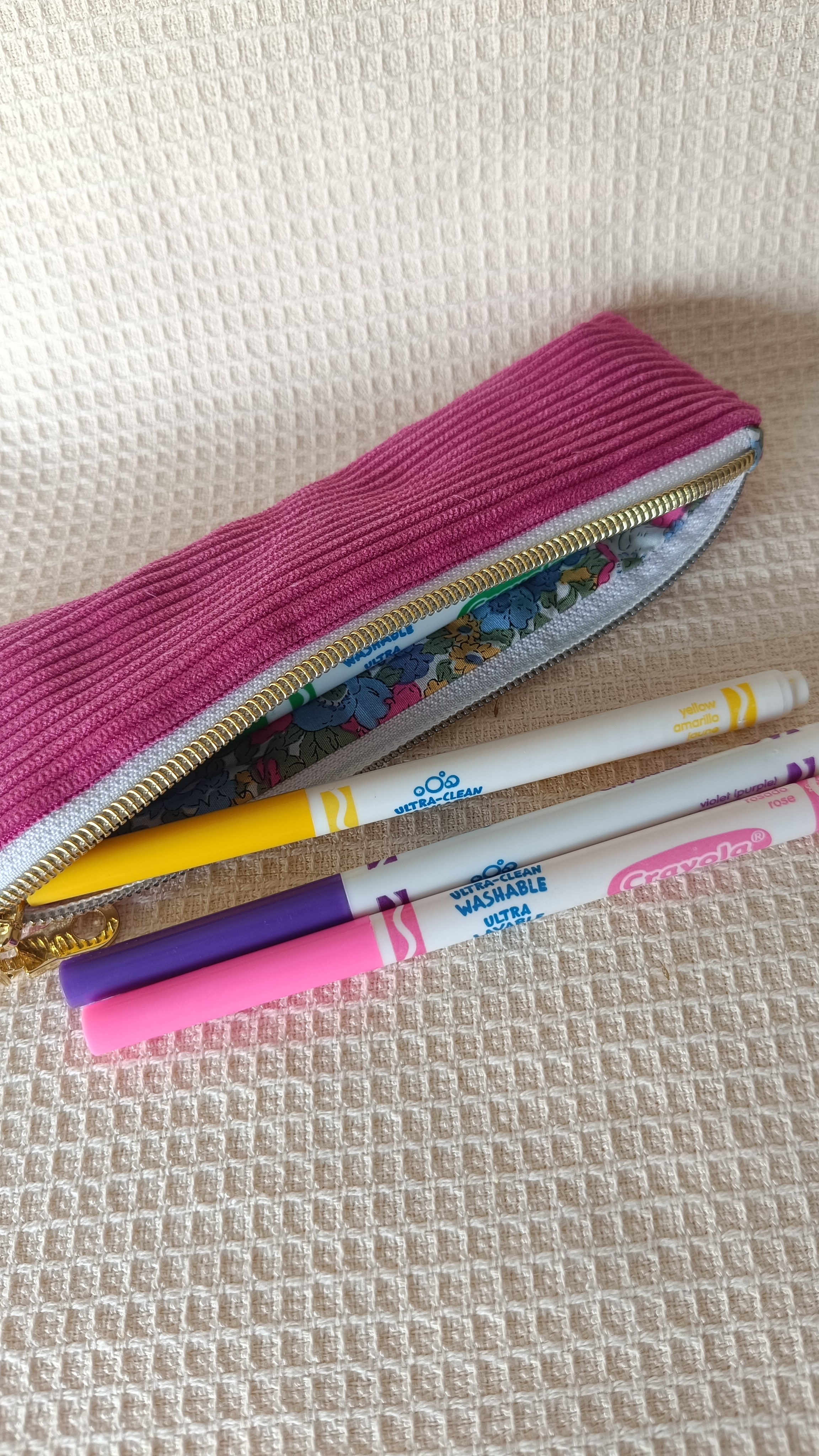 Kit coloriage nomade - Velours Liberty