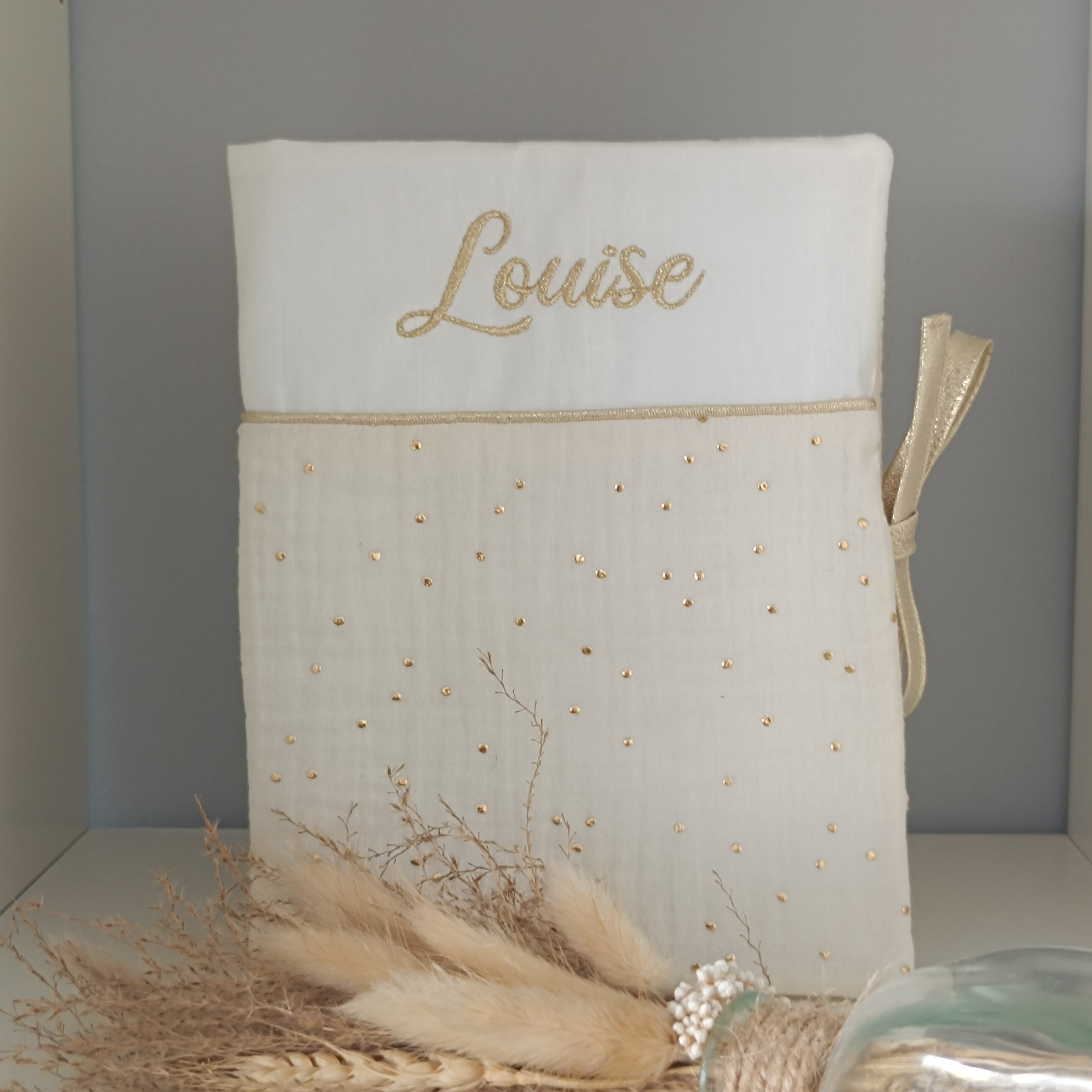 Protège carnet de santé - Bicolore personnalisé